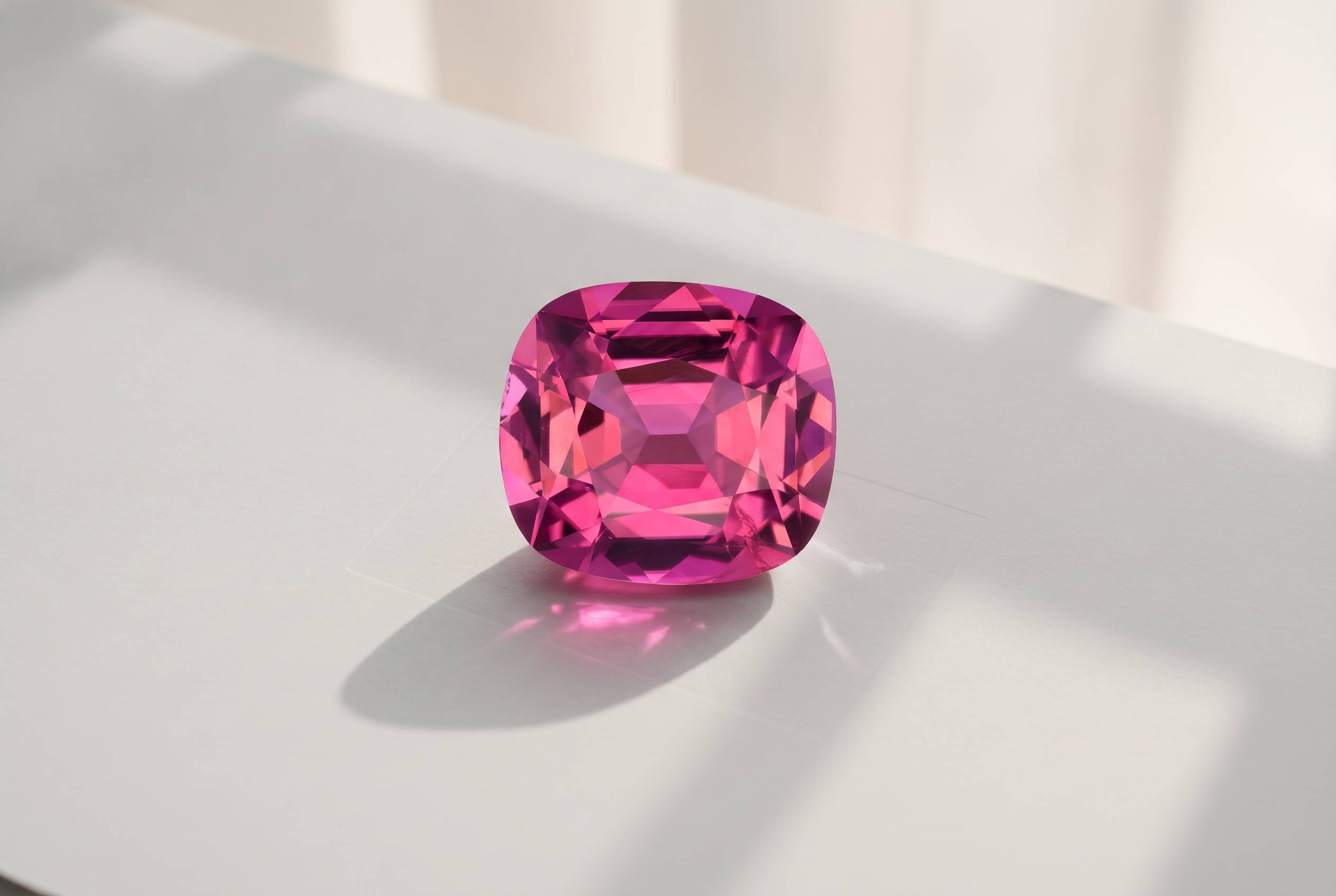 Pink Tourmaline gemstones