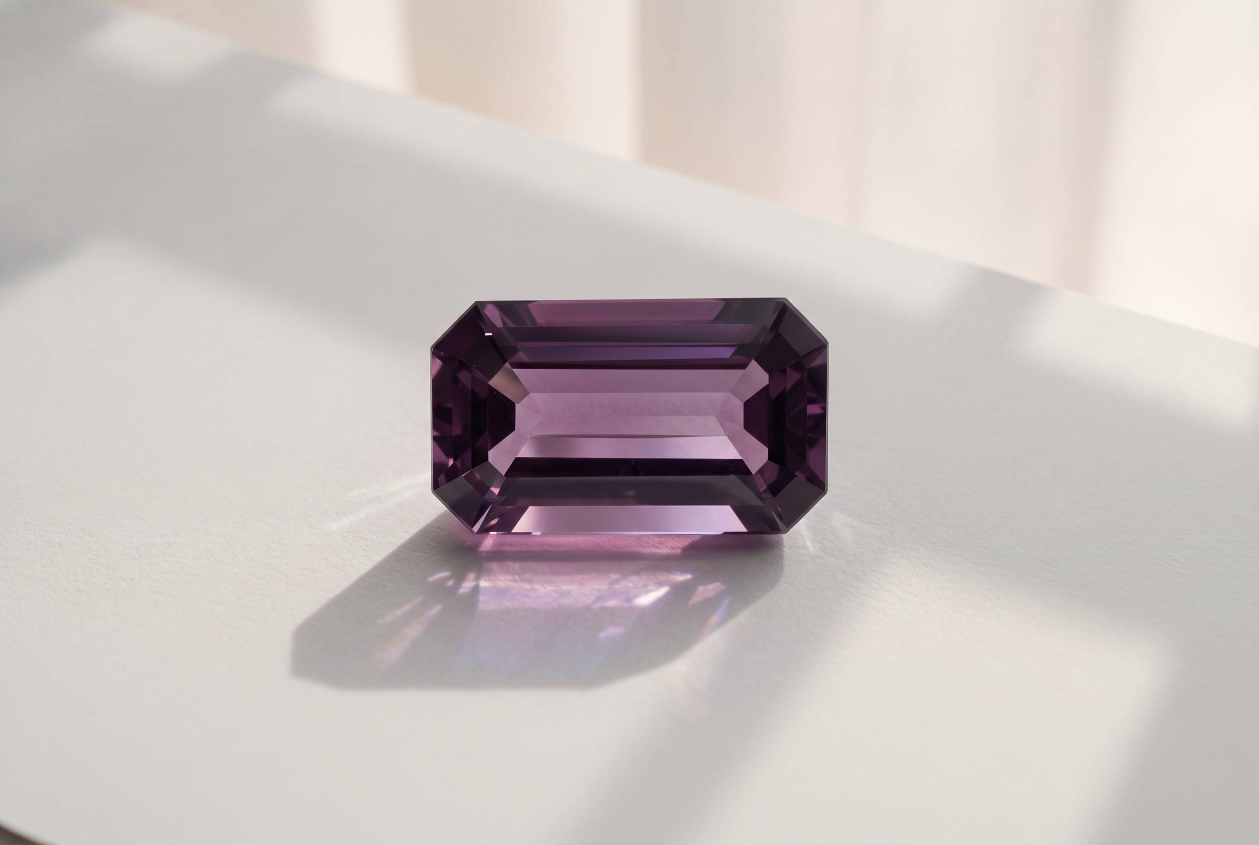 Purple Spinel gemstones