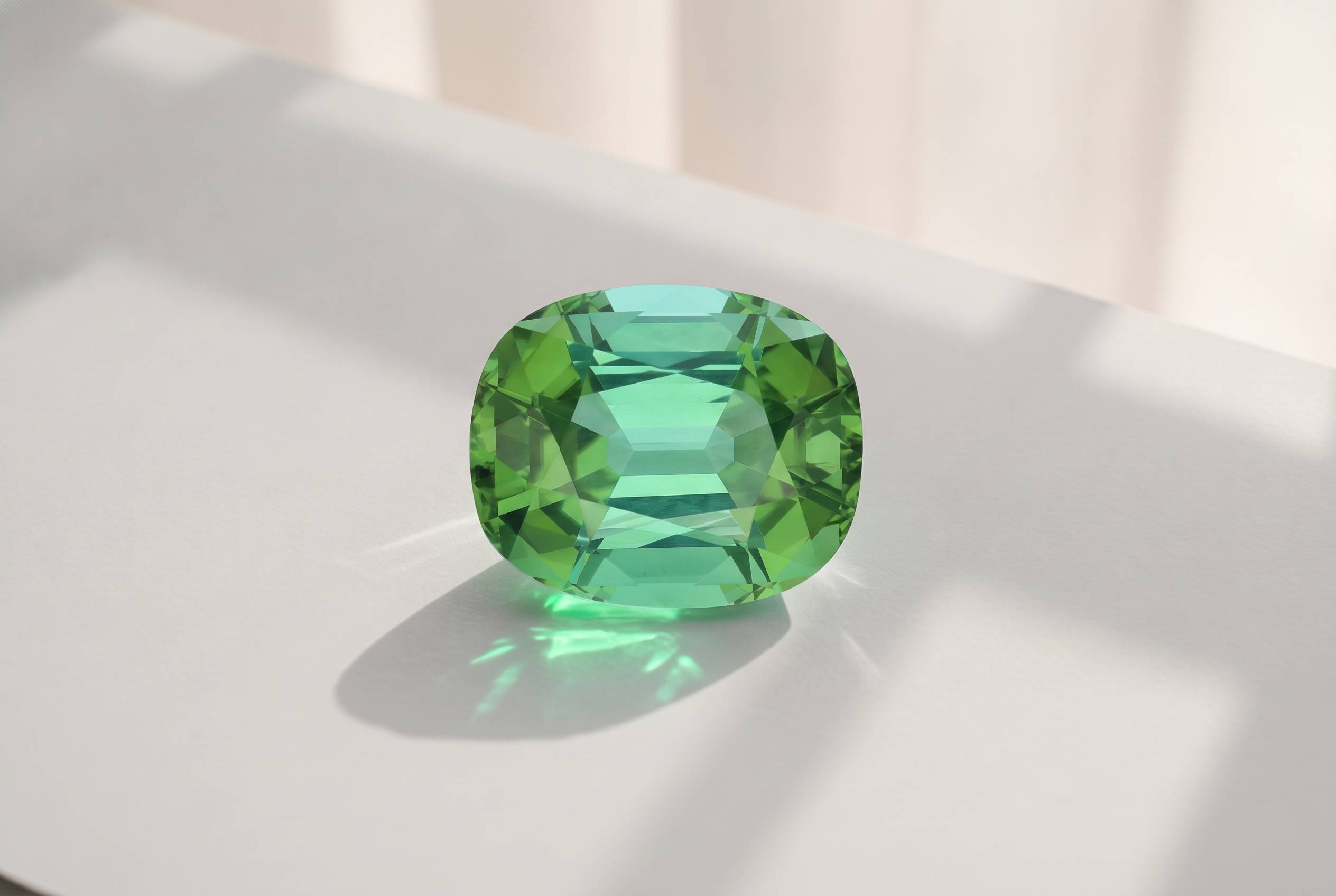 Green Tourmaline gemstones