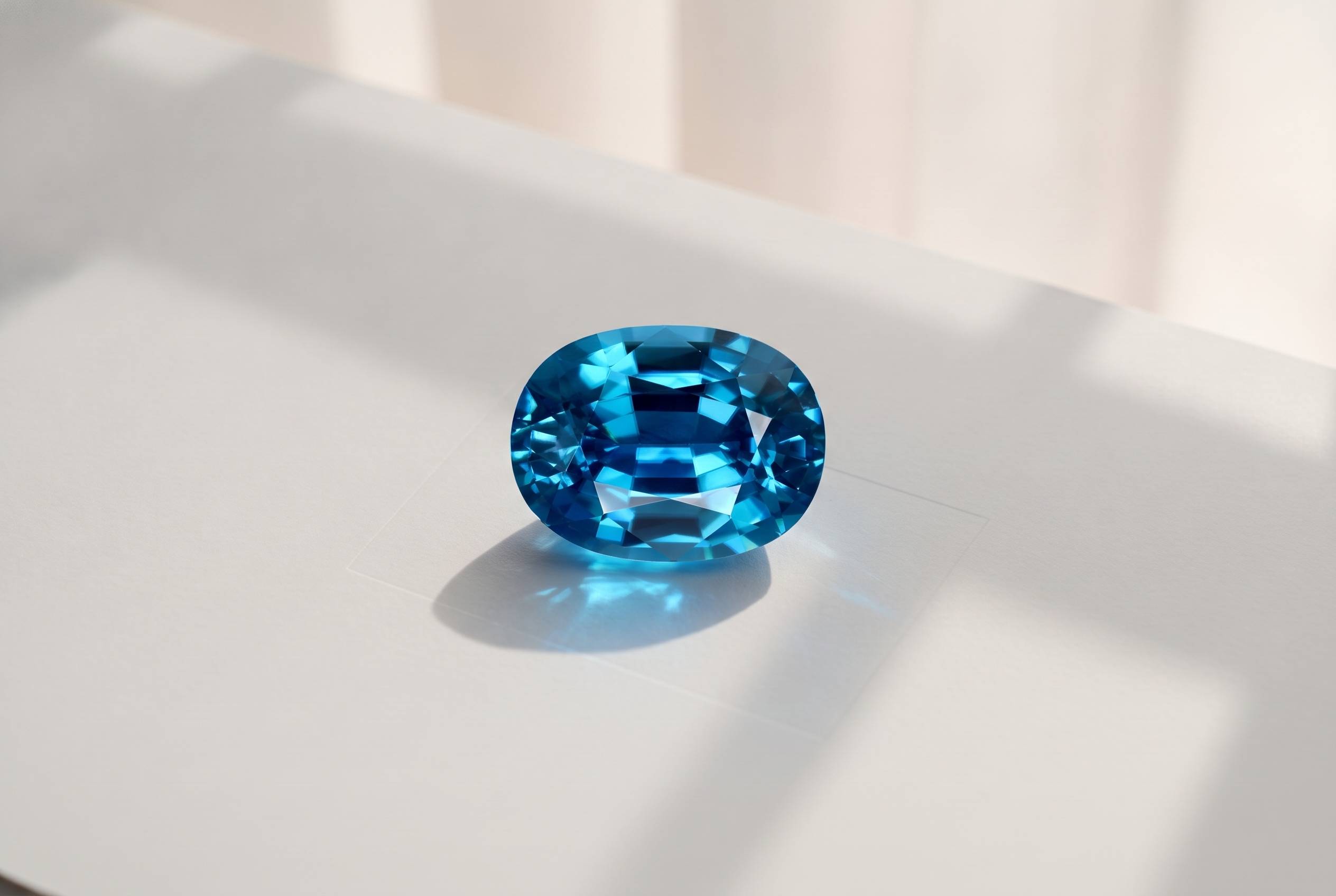 Blue Zircon gemstones