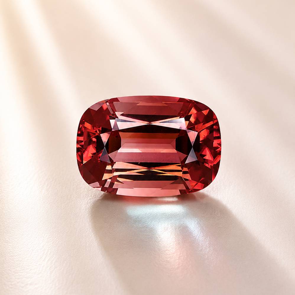 Orange Tourmaline gemstones