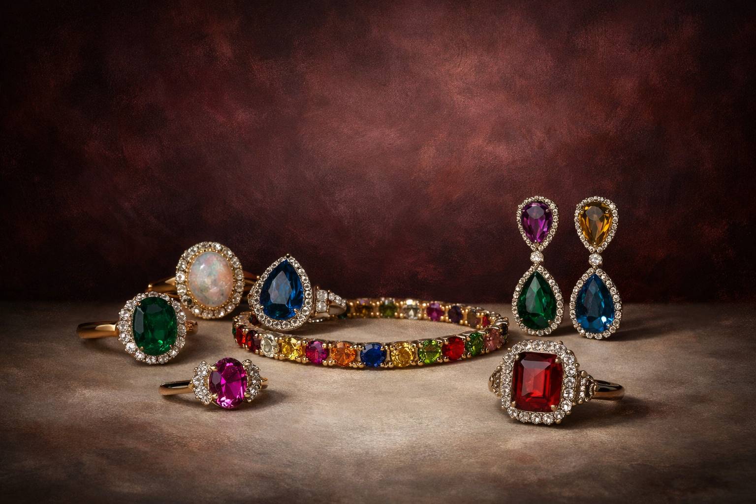 Gemstone Aesthetics in Social Media Fashion
