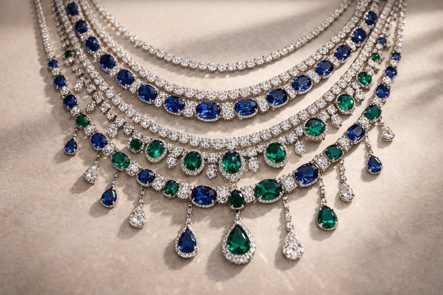 Multi-Length Necklace Layering: A Timeless Trend