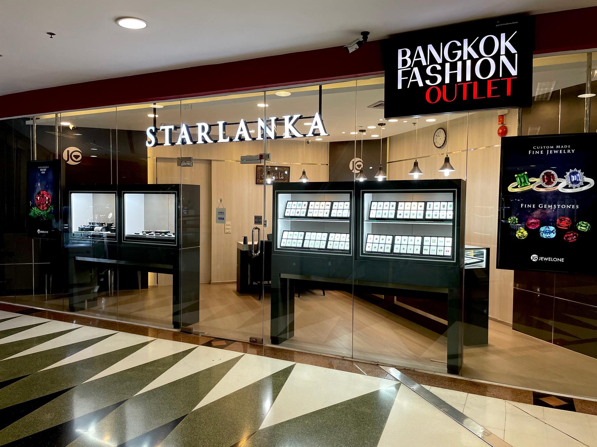 Starlanka Bangkok showroom — Jewelry Trade Center