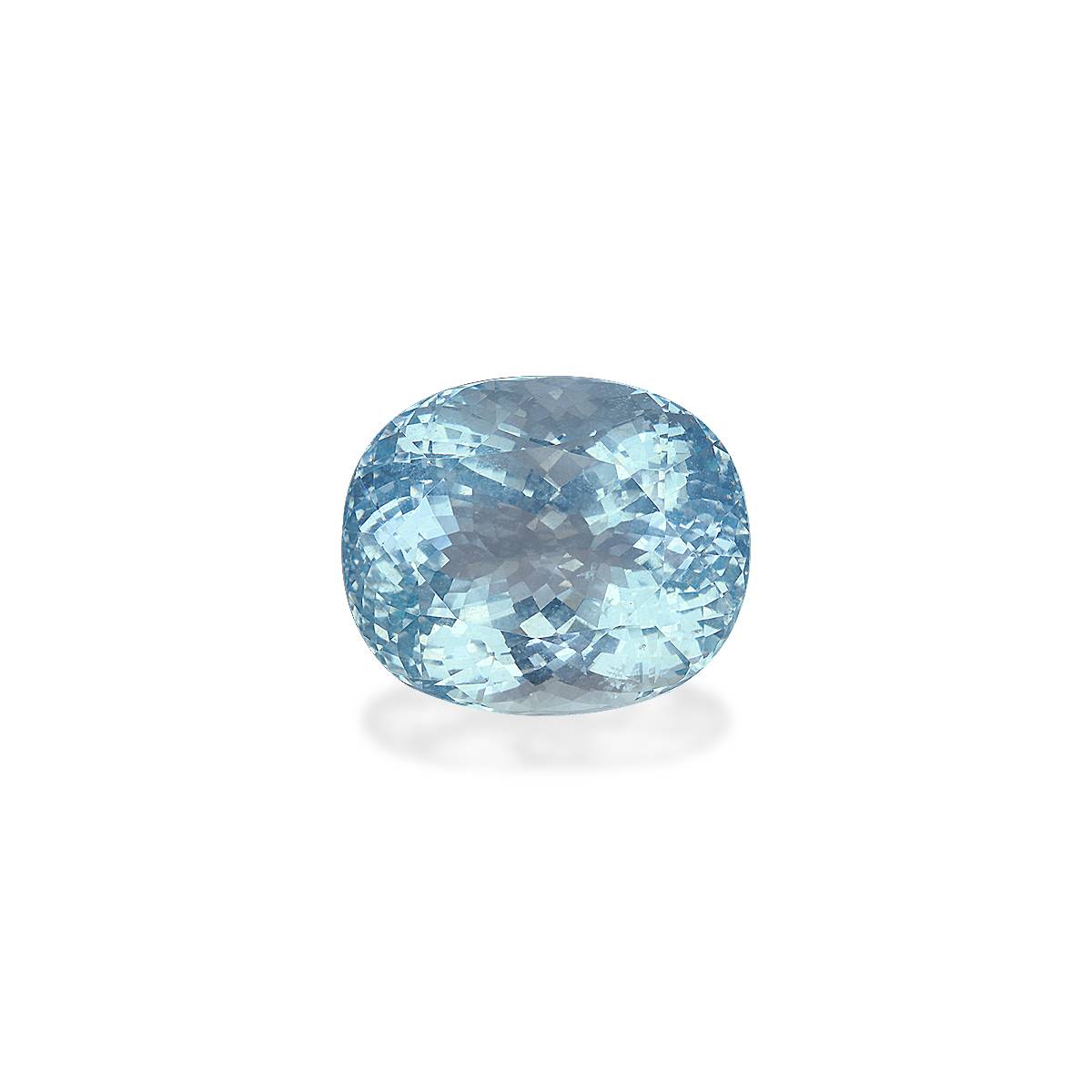 arctic blue aquamarine, 30.68ct cushion cut — main view