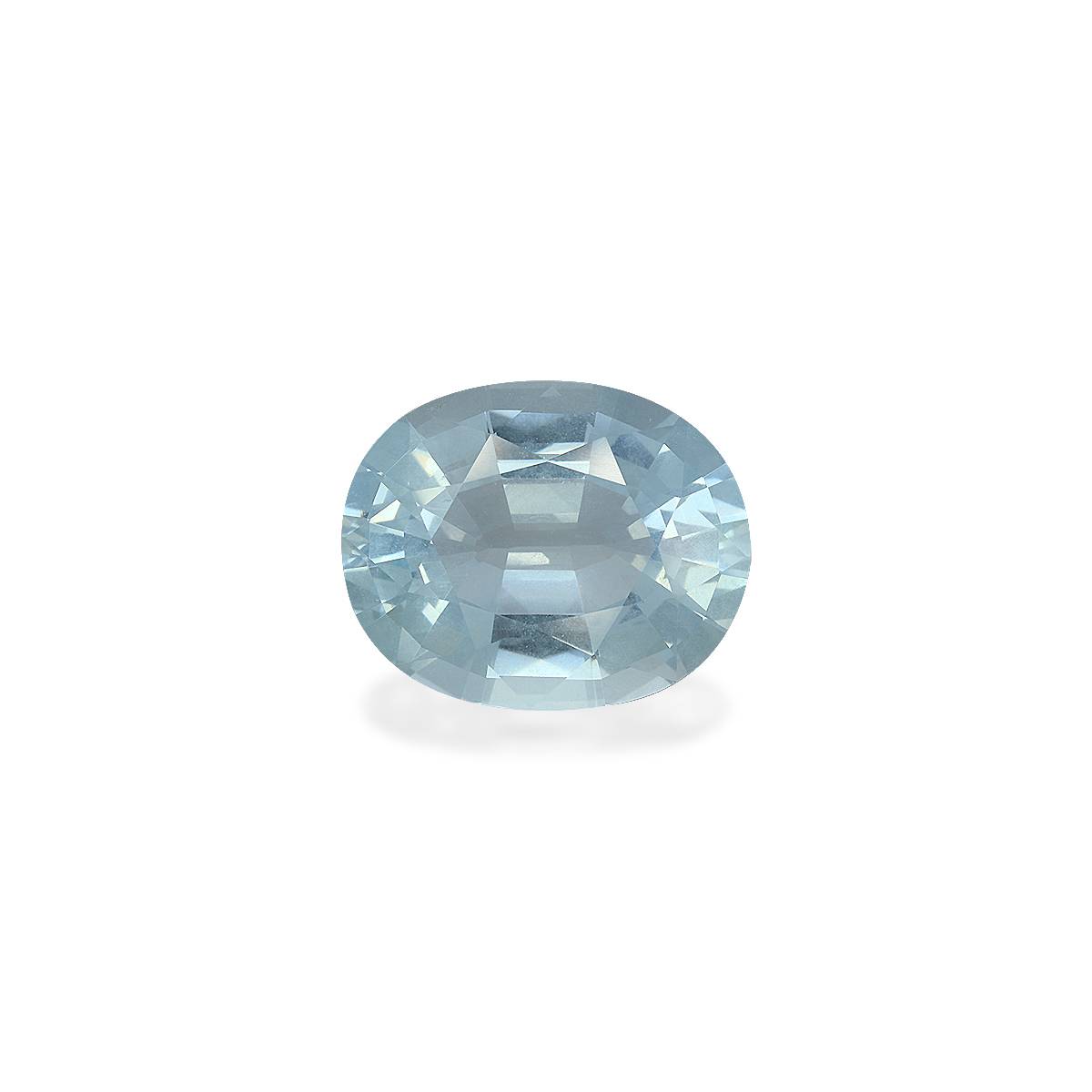 sky blue aquamarine, 13.34ct oval cut — main view