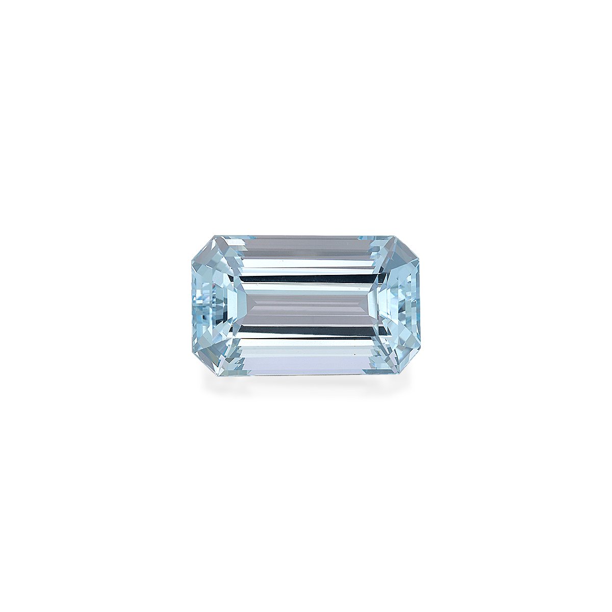 baby blue aquamarine, 18.54ct rectangular cut — main view