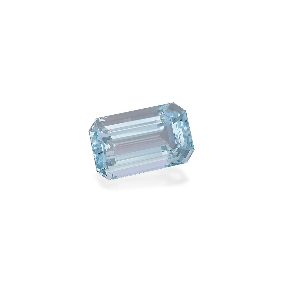 baby blue aquamarine, 18.54ct rectangular cut — view 2