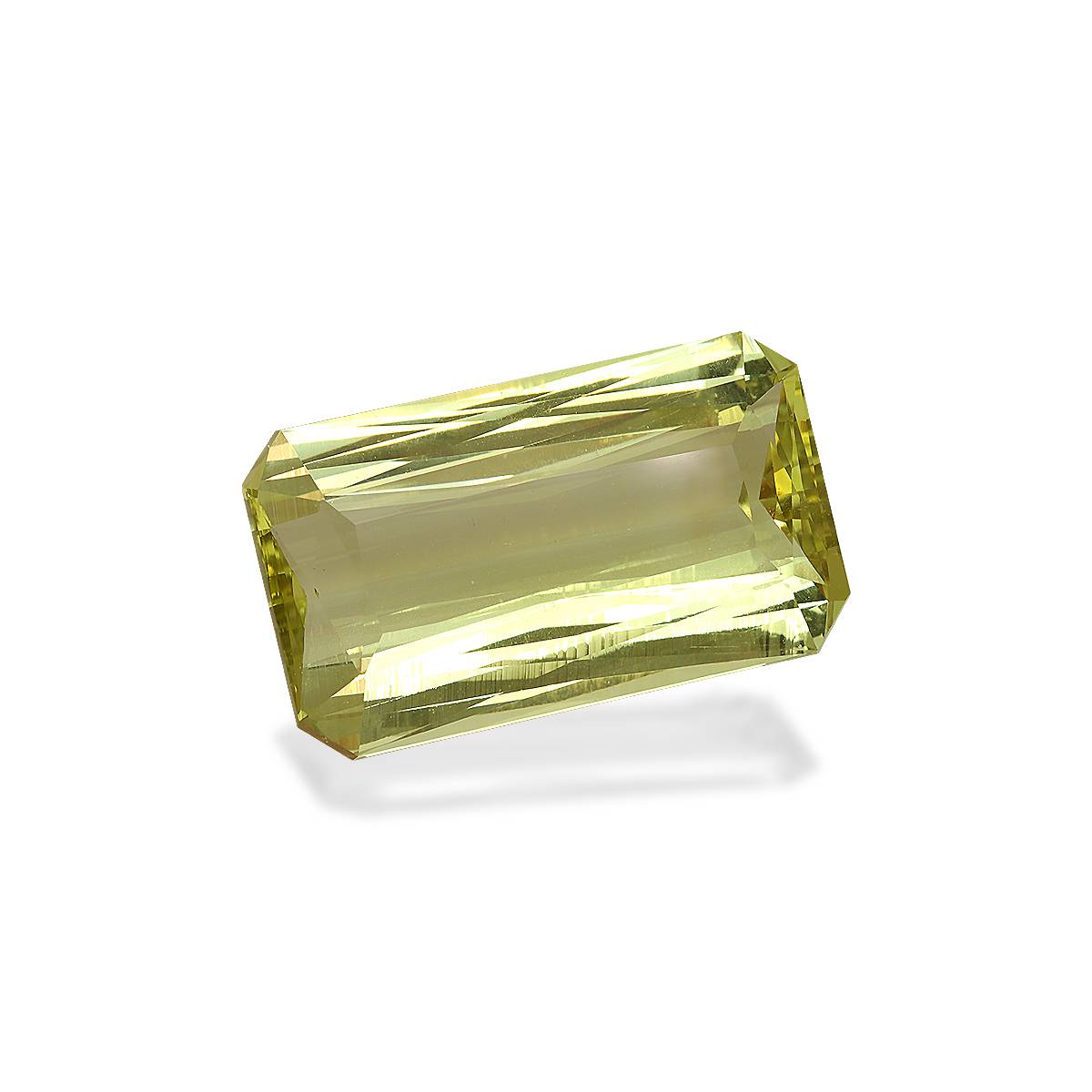 yellow beryl, 67.31ct rectangular cut — view 3