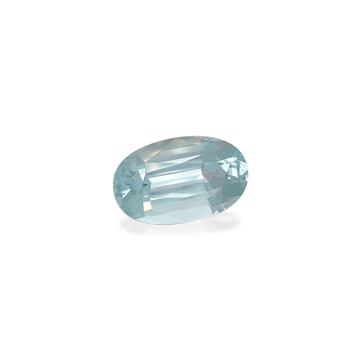 seafoam green aquamarine, 28.25ct oval cut — view 3