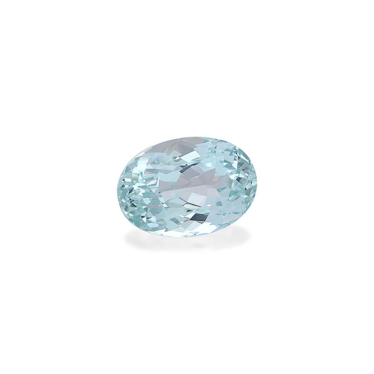 seafoam green aquamarine, 12.99ct oval cut — view 3