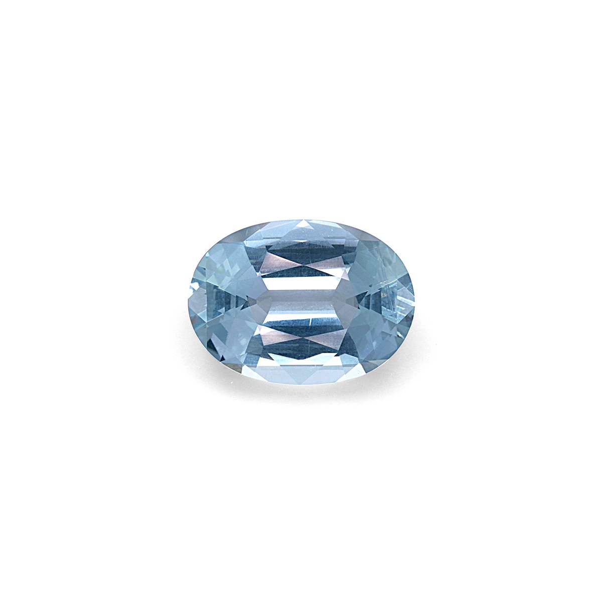 sky blue aquamarine, 10.85ct oval cut — main view
