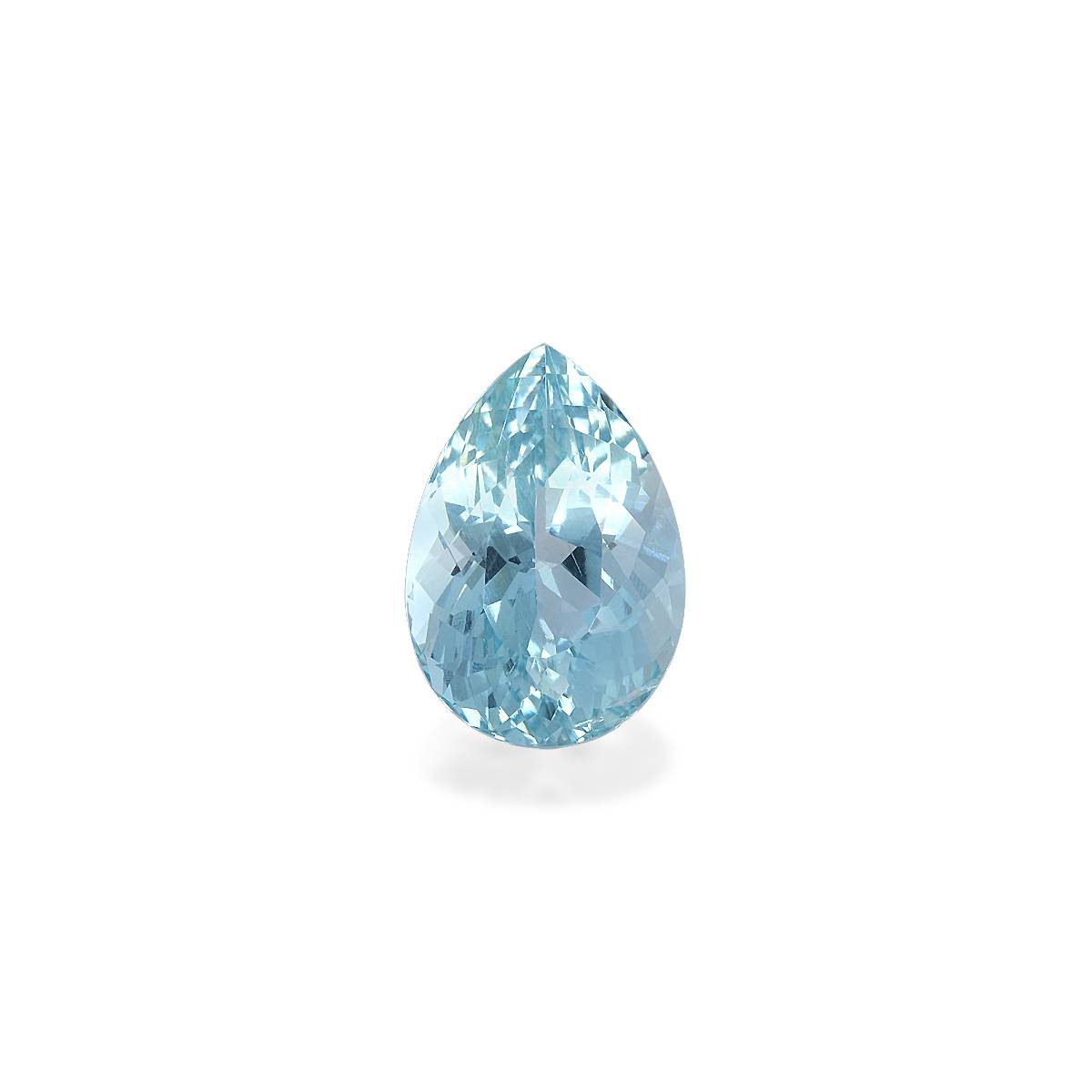 sky blue aquamarine, 5.27ct pear cut — main view