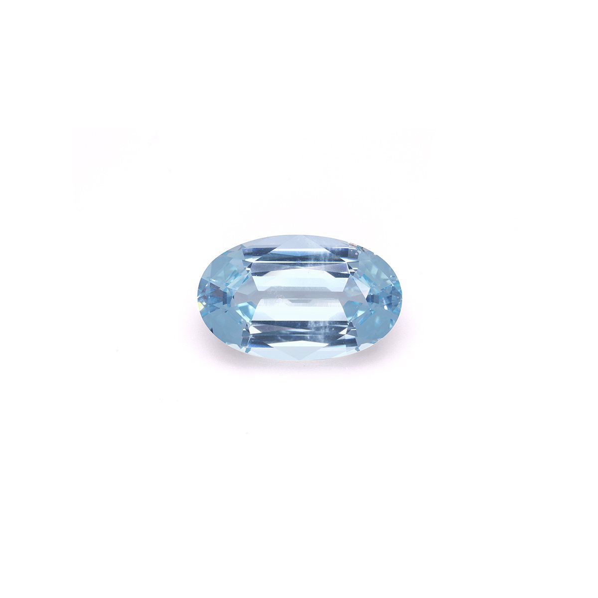 baby blue aquamarine, 14.5ct oval cut — main view