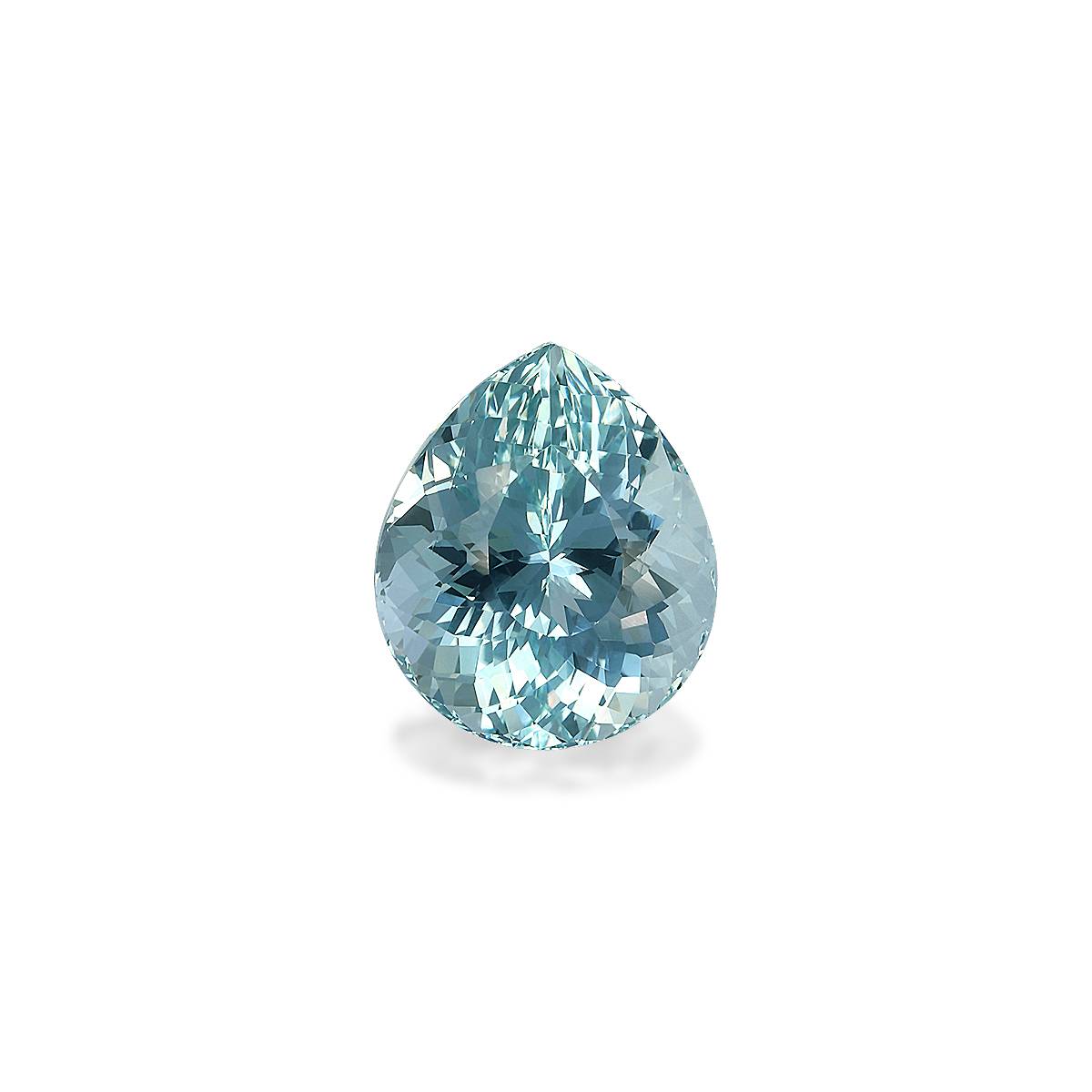 mist green aquamarine, 11.57ct pear cut — main view