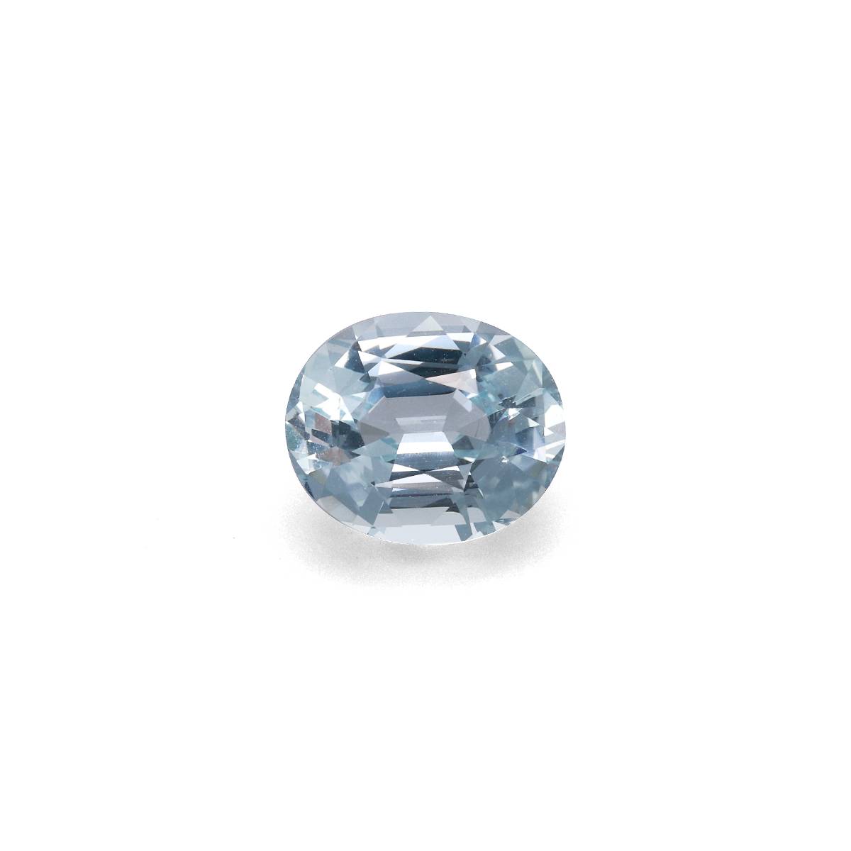 baby blue aquamarine, 2.94ct oval cut — main view