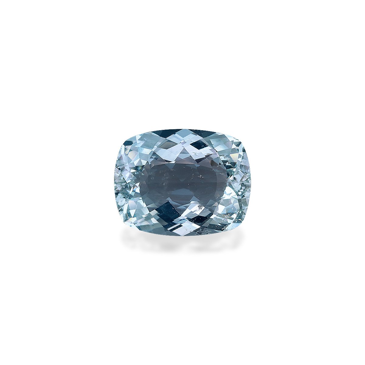 baby blue aquamarine, 28.65ct cushion cut — main view