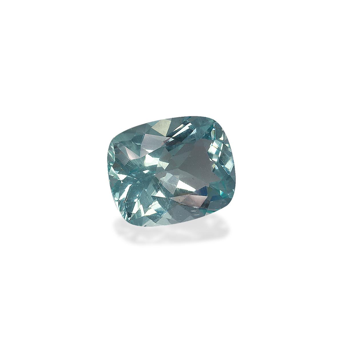 seafoam green aquamarine, 14.39ct cushion cut — view 3
