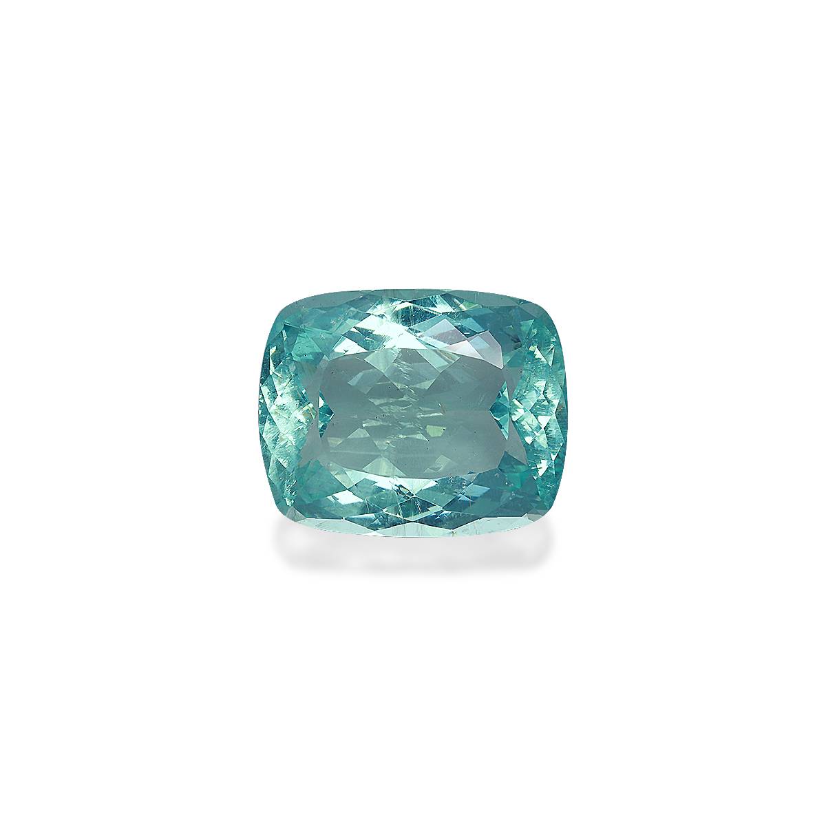 seafoam green aquamarine, 57.9ct cushion cut — main view