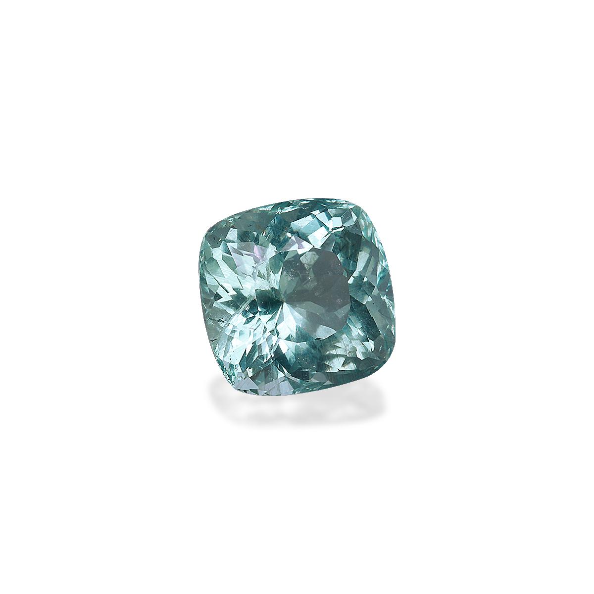 seafoam green aquamarine, 15.09ct cushion cut — view 3