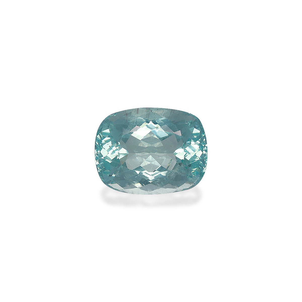 seafoam green aquamarine, 13.37ct cushion cut — main view