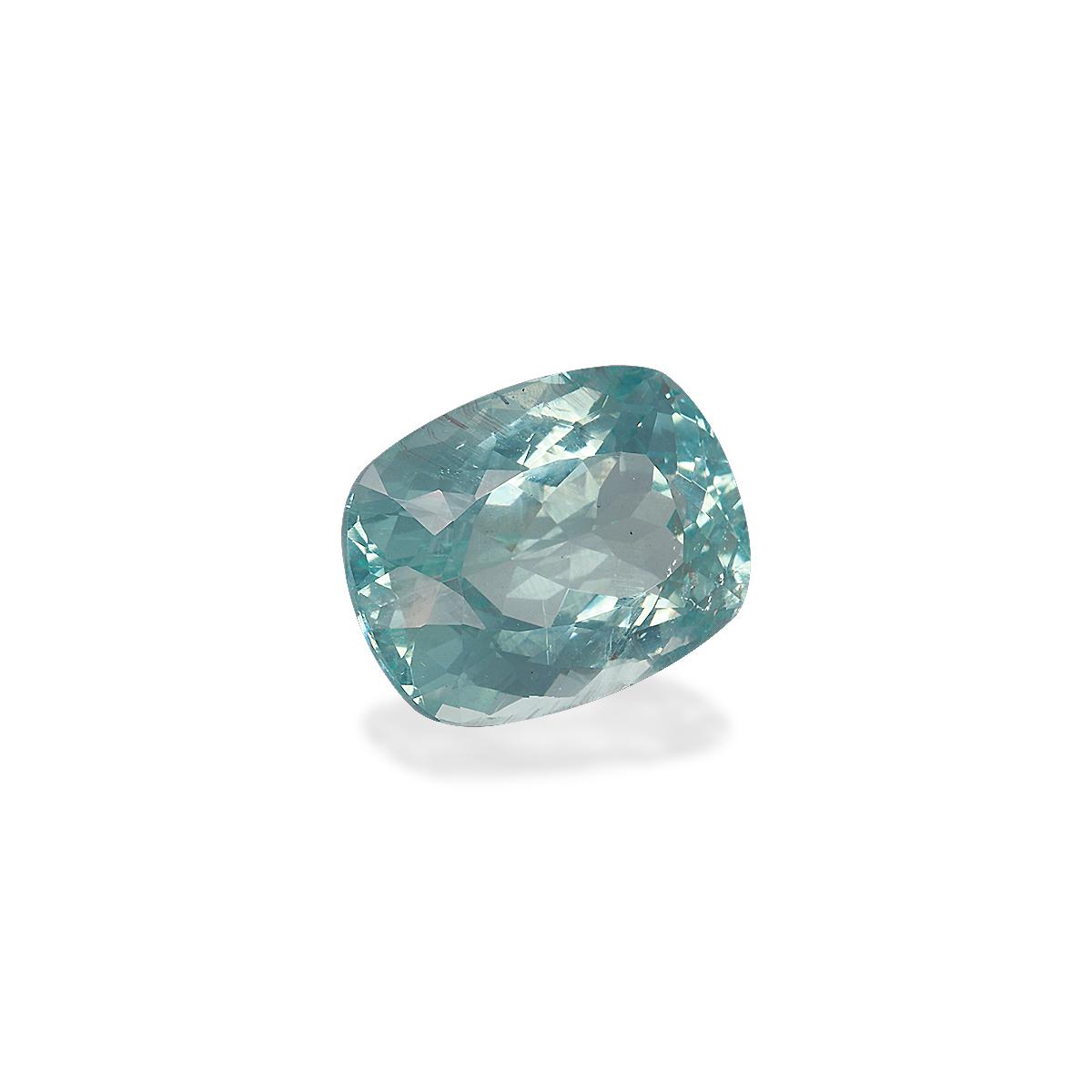 seafoam green aquamarine, 13.37ct cushion cut — view 3