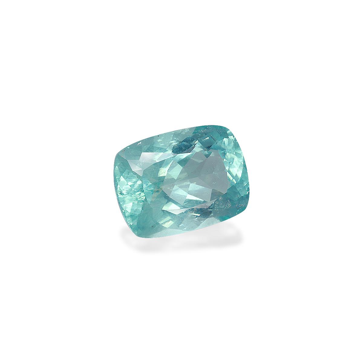 sky blue aquamarine, 38.27ct cushion cut — view 3