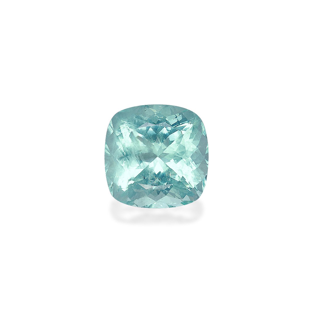 sky blue aquamarine, 29.98ct cushion cut — main view