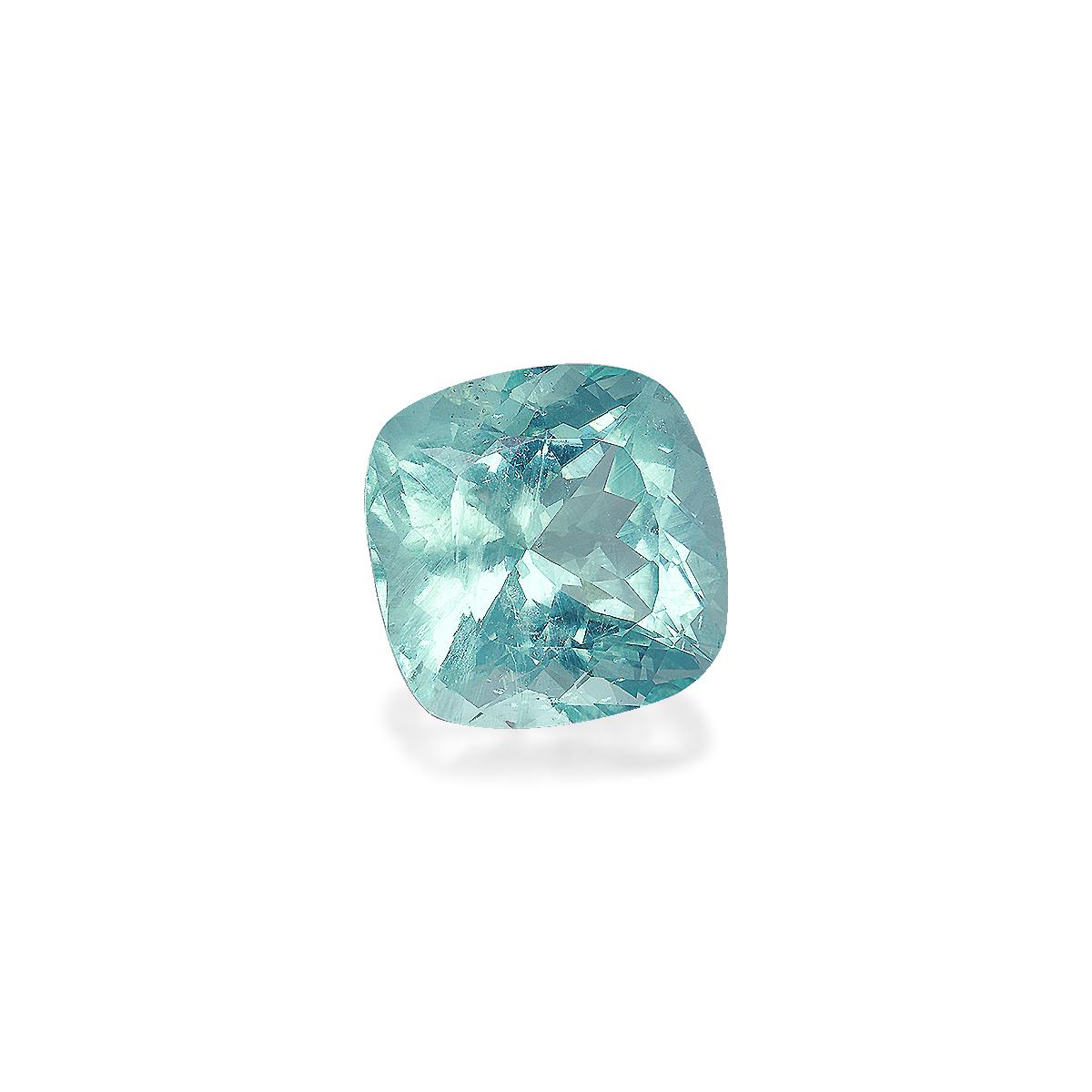 sky blue aquamarine, 29.98ct cushion cut — view 3