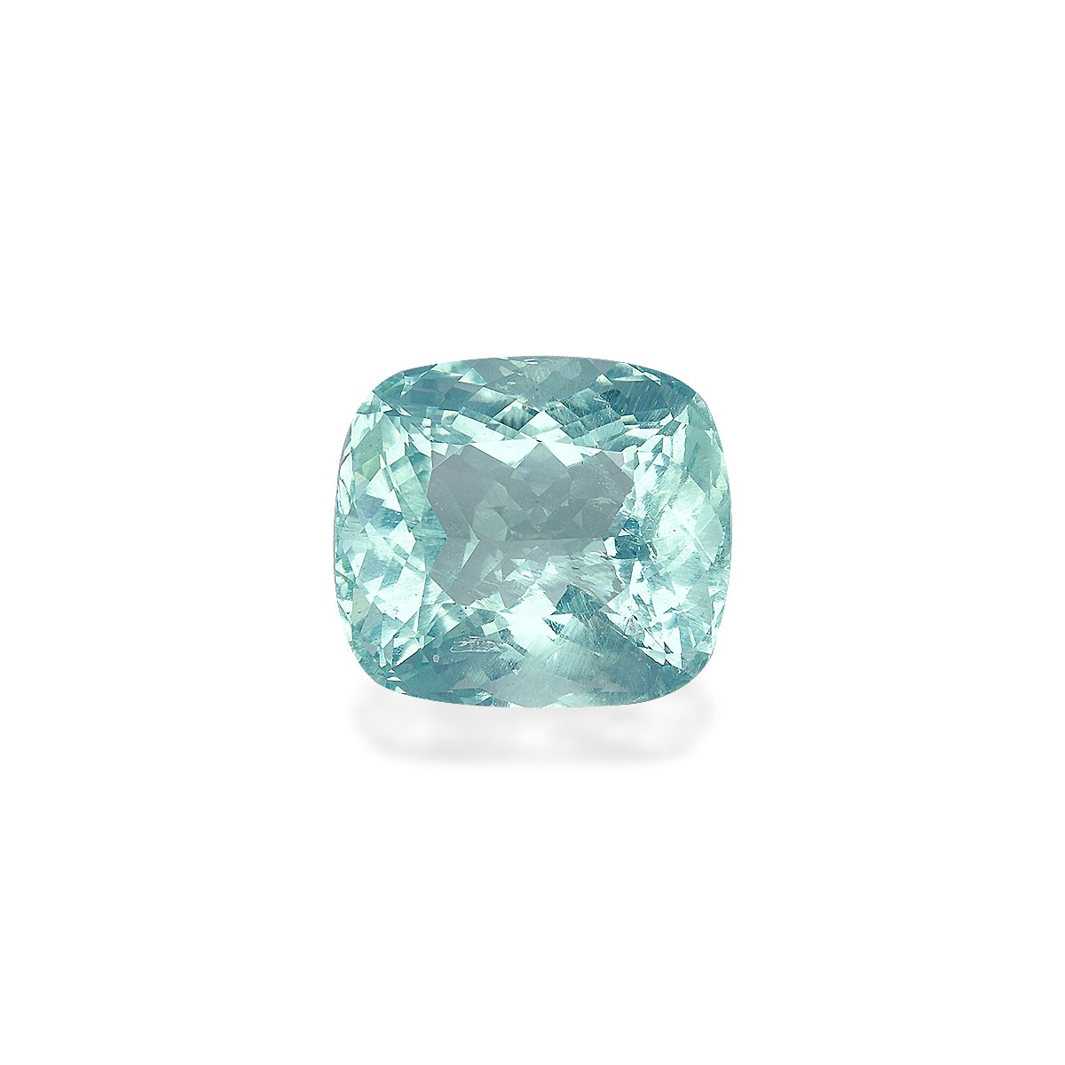 sky blue aquamarine, 22.17ct cushion cut — main view