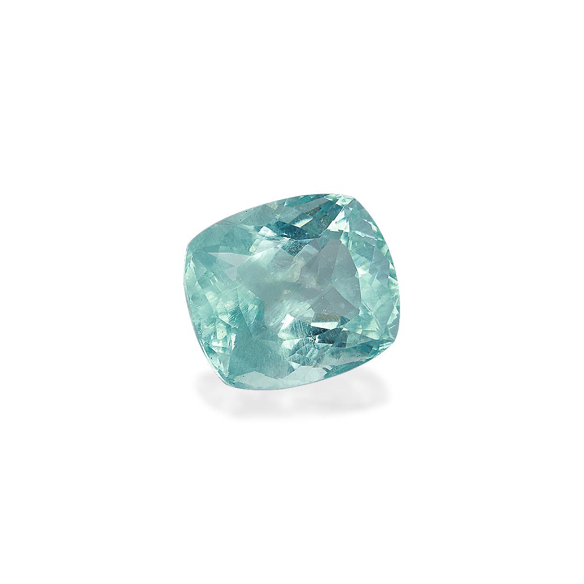 sky blue aquamarine, 32.24ct cushion cut — view 3