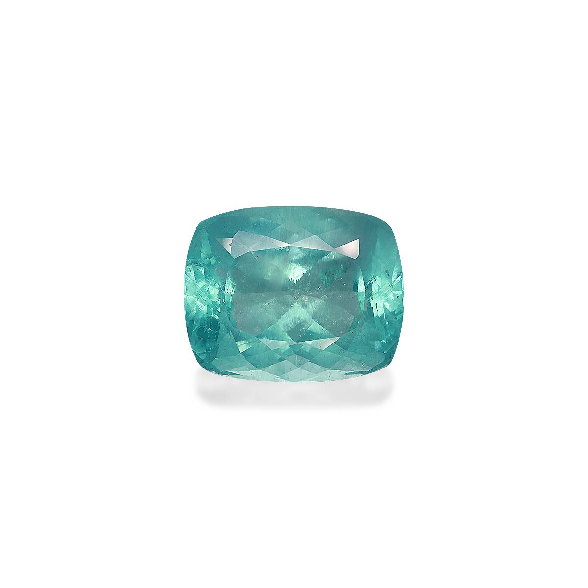 blue aquamarine, 81.26ct cushion cut — main view