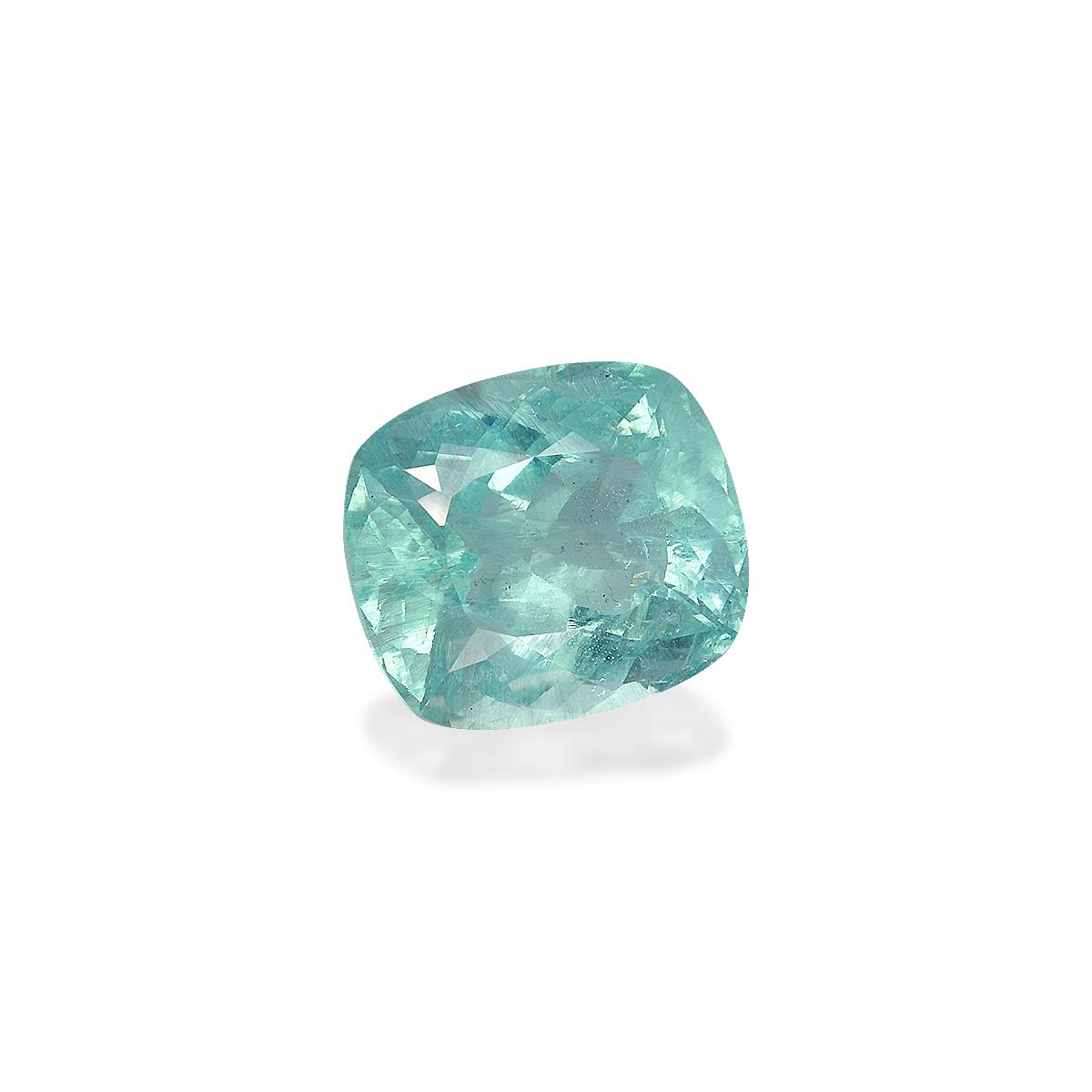 sky blue aquamarine, 46.05ct cushion cut — view 3