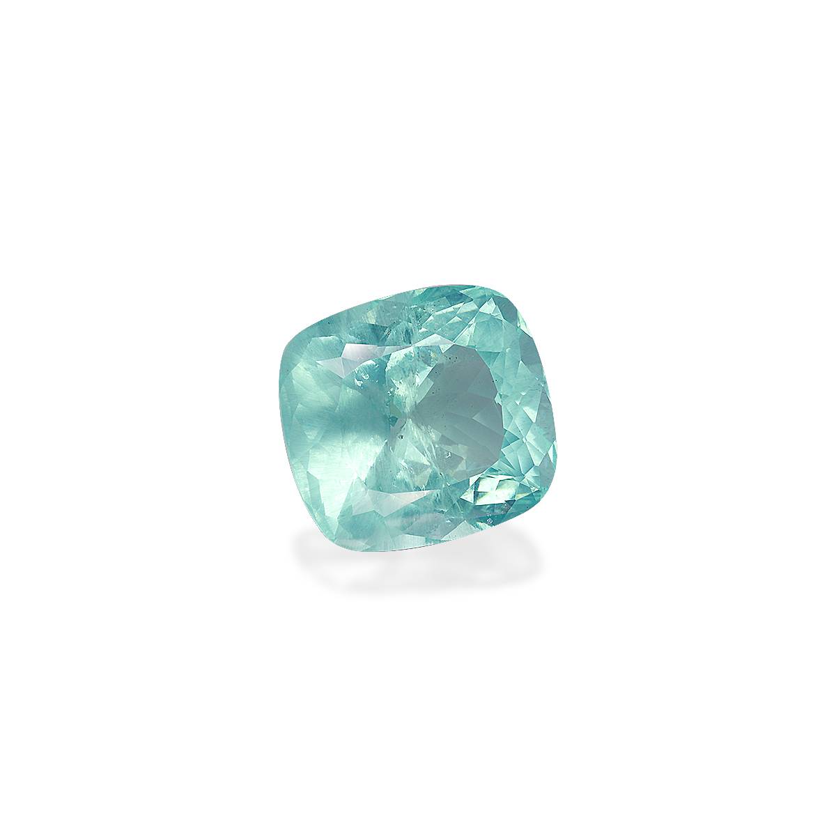 sky blue aquamarine, 48.26ct cushion cut — view 3