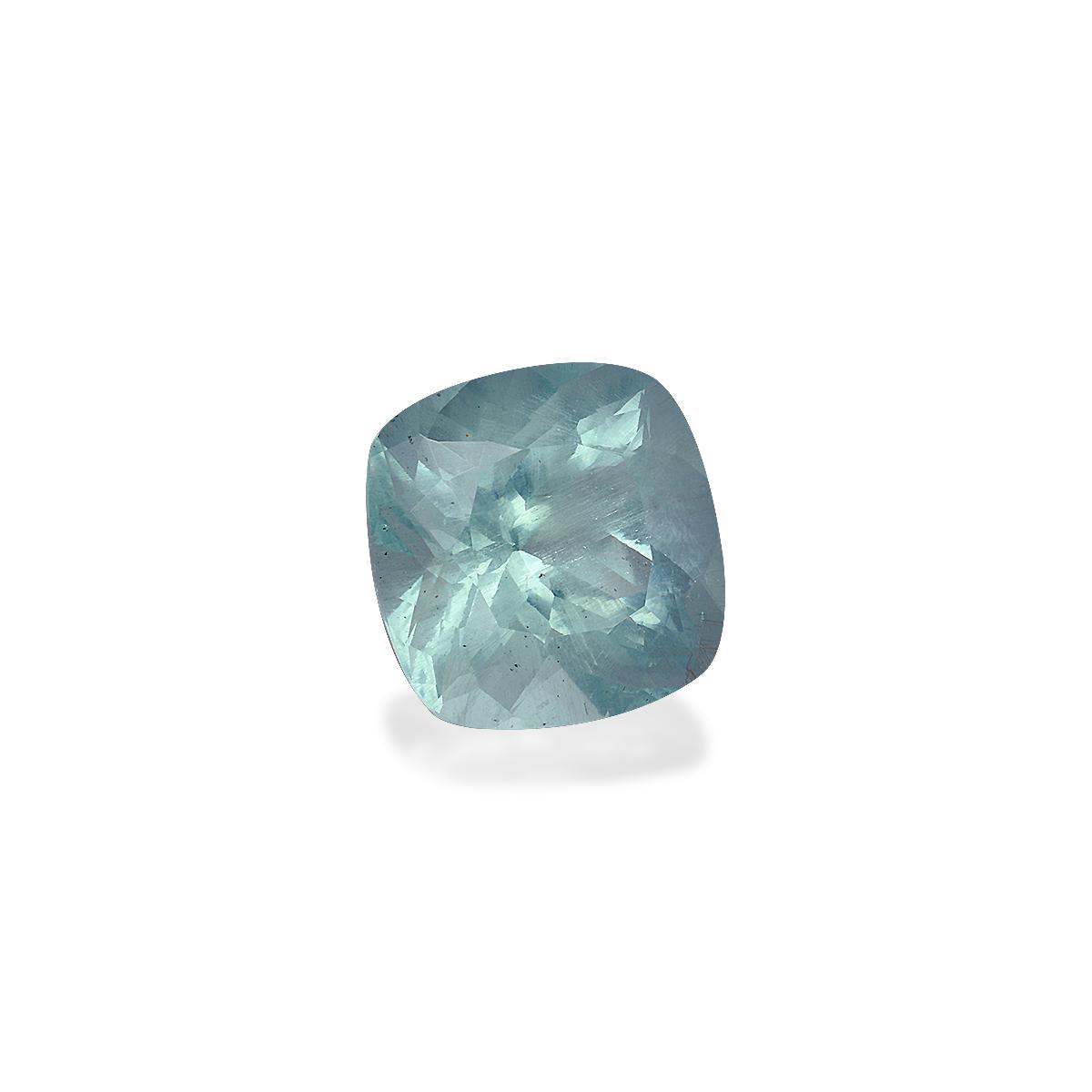 seafoam green aquamarine, 10.72ct cushion cut — view 3