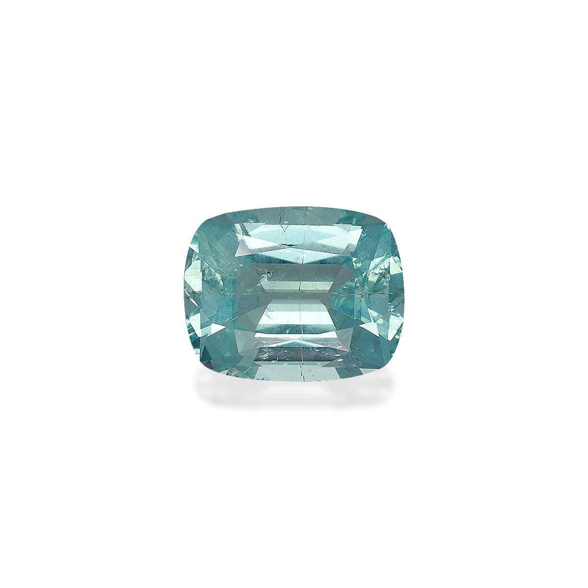 seafoam green aquamarine, 16.12ct cushion cut — main view