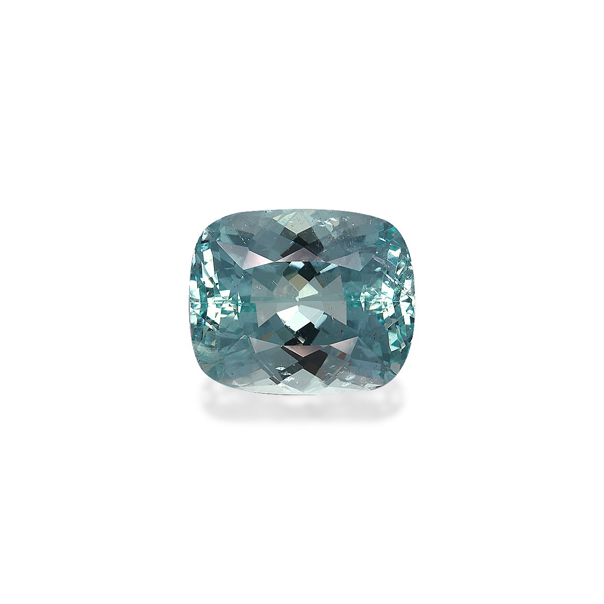 seafoam green aquamarine, 9.88ct cushion cut — main view
