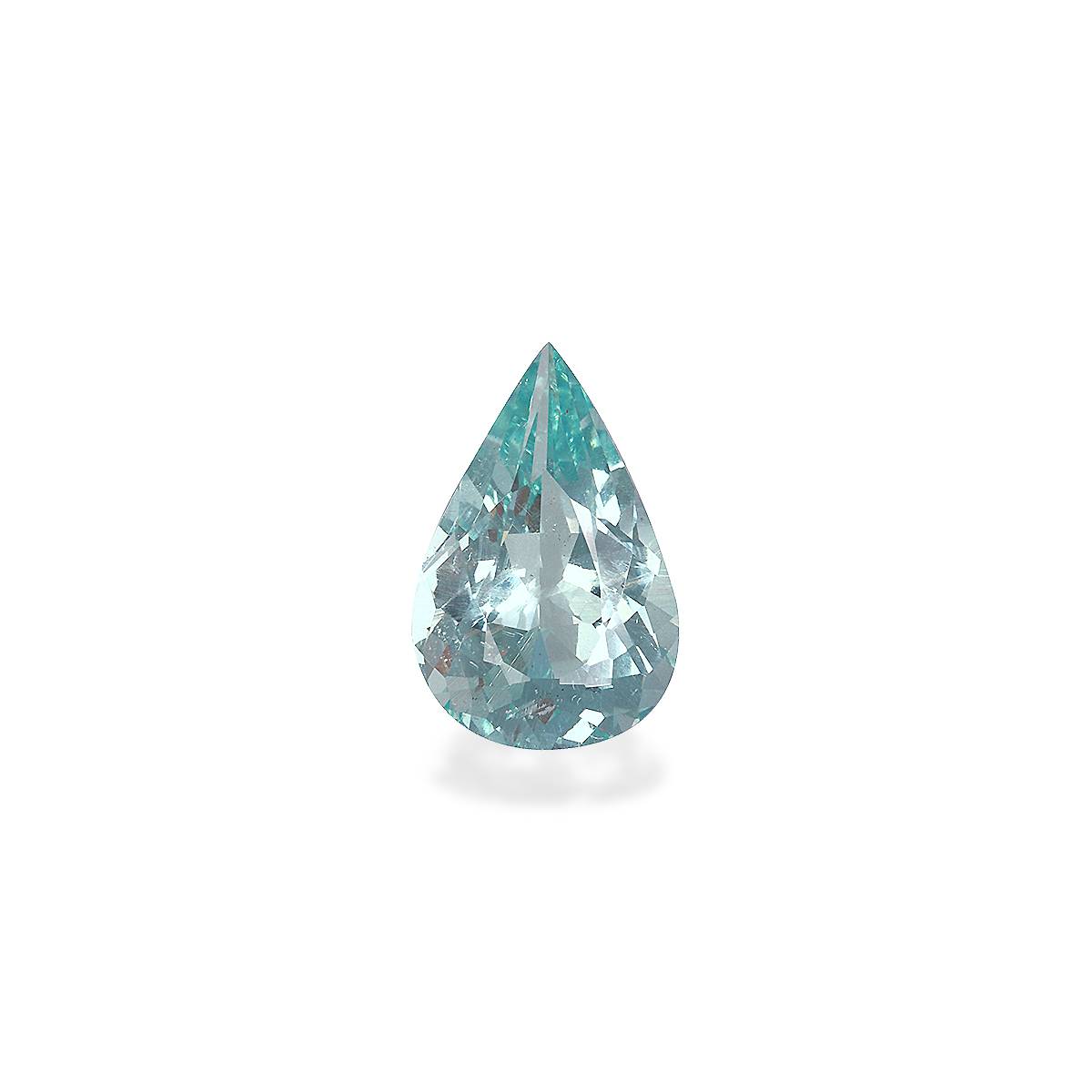 seafoam green aquamarine, 5.1ct pear cut — main view