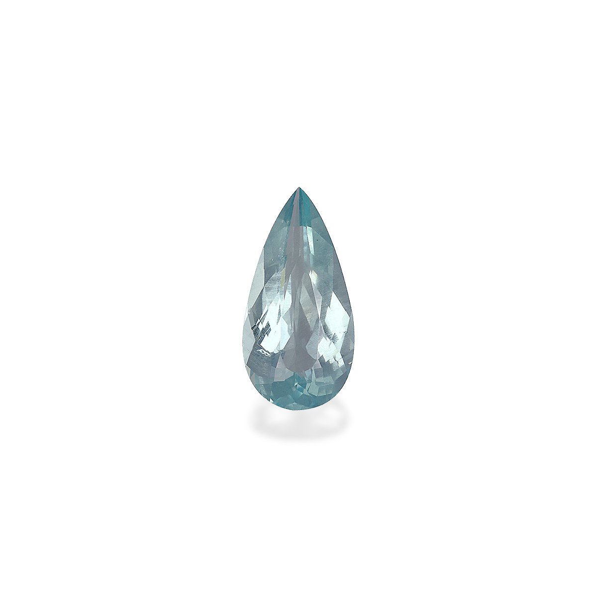 seafoam green aquamarine, 9.04ct pear cut — main view