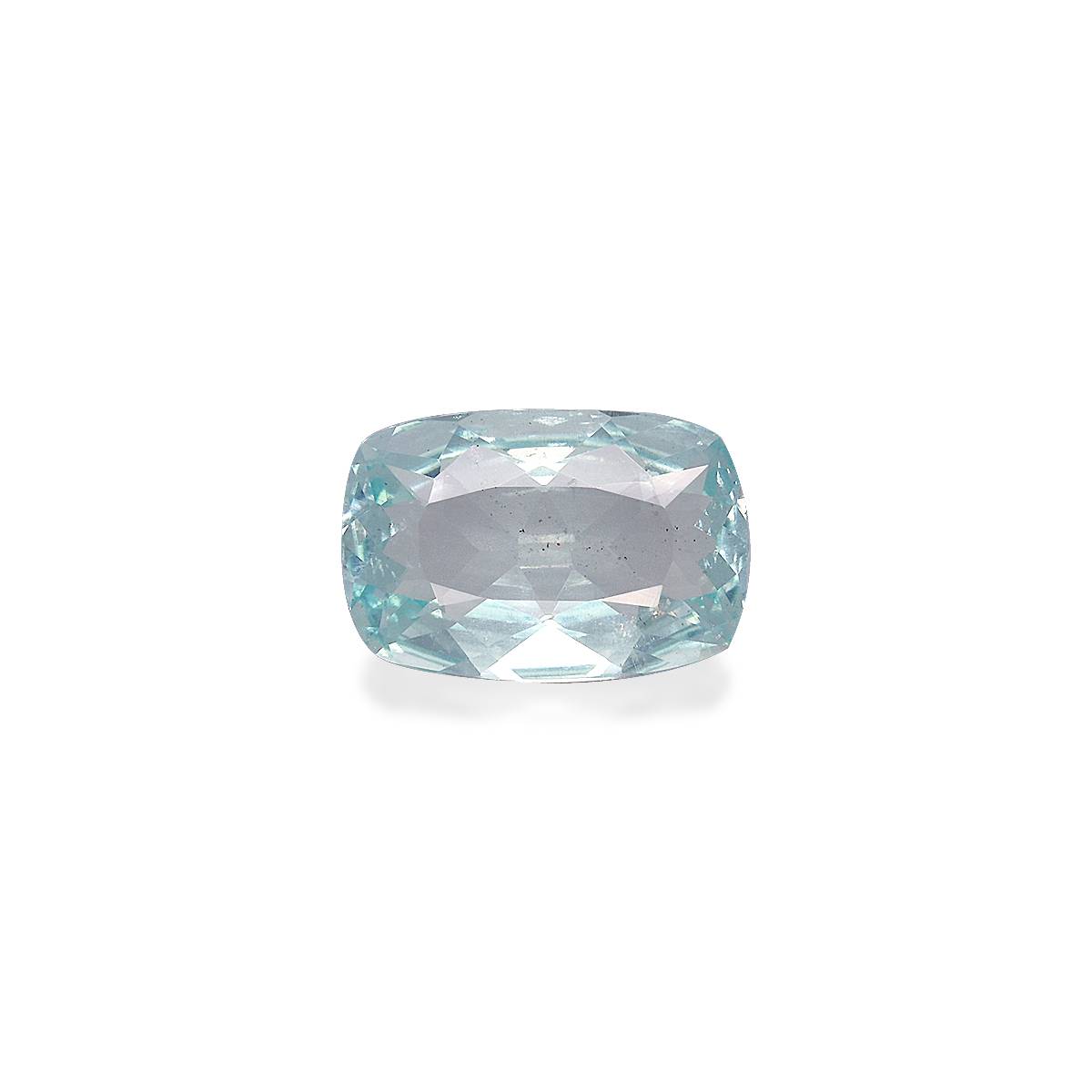 sky blue aquamarine, 3.03ct cushion cut — main view