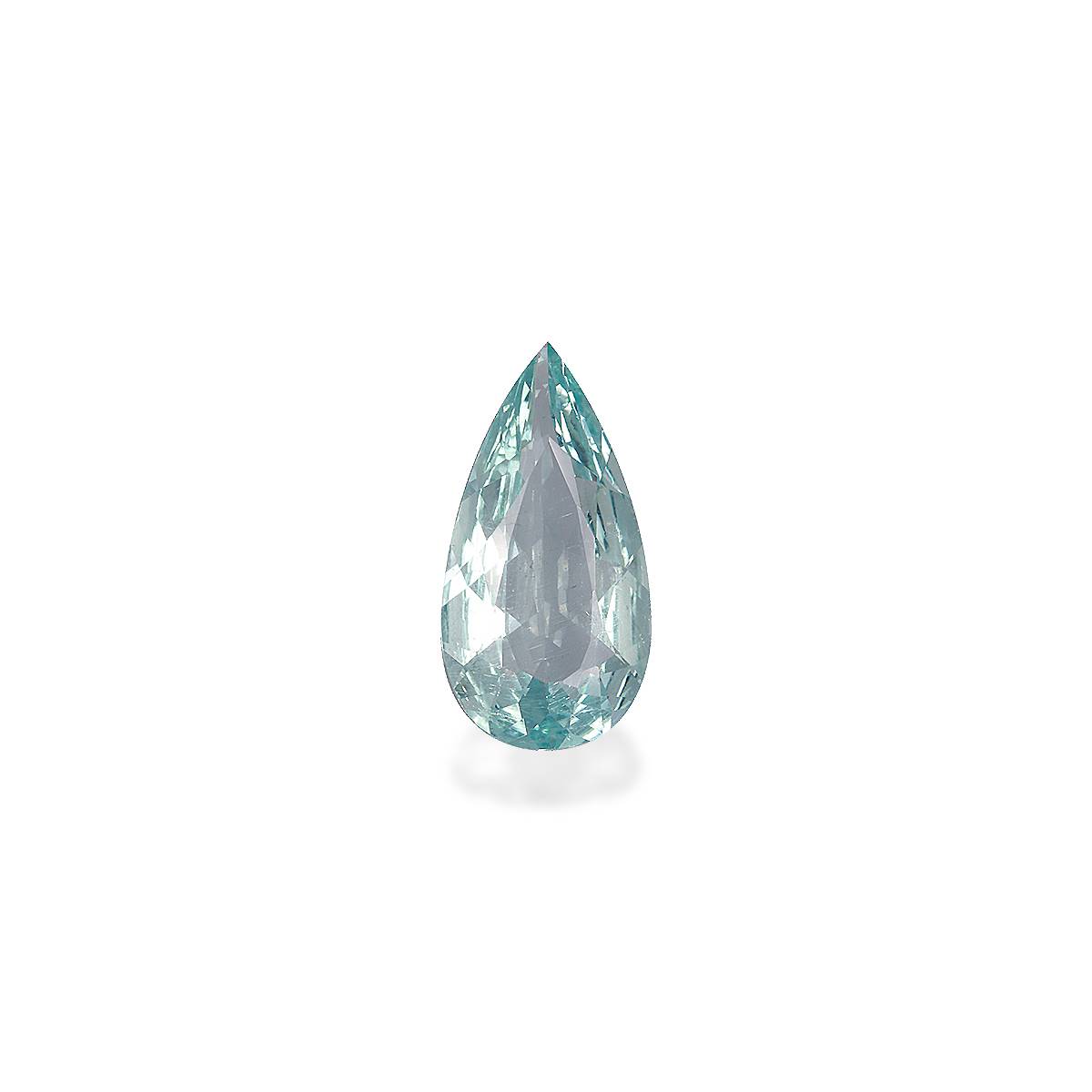 sky blue aquamarine, 3.41ct pear cut — main view