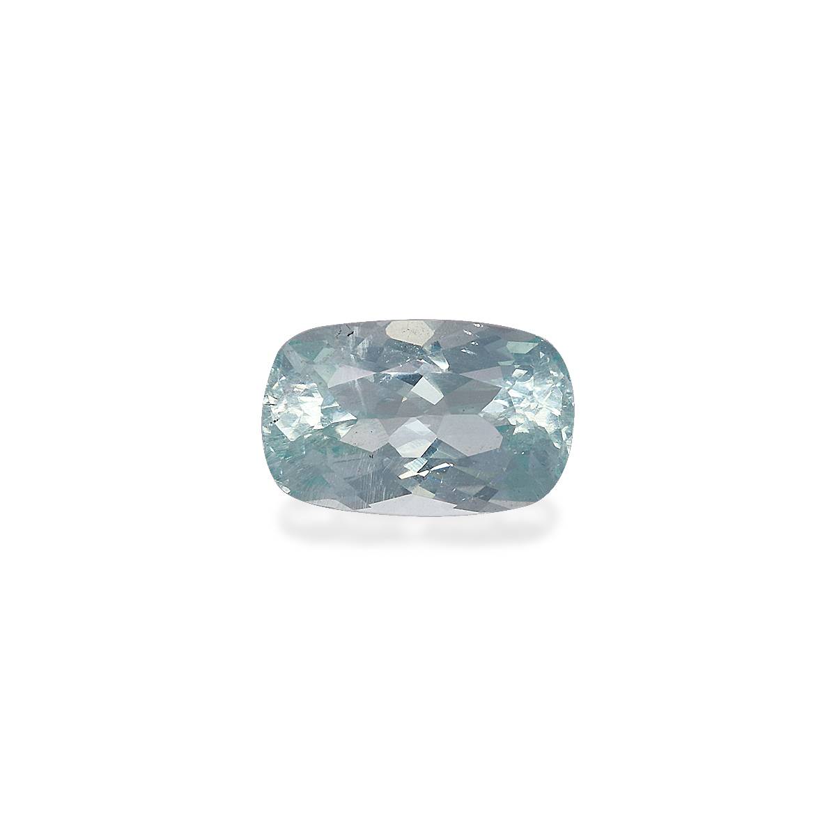 sky blue aquamarine, 2.04ct cushion cut — main view