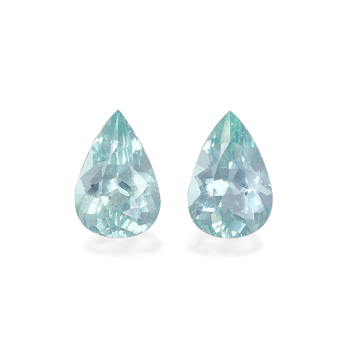 seafoam green aquamarine, 9.72ct pear cut — main view