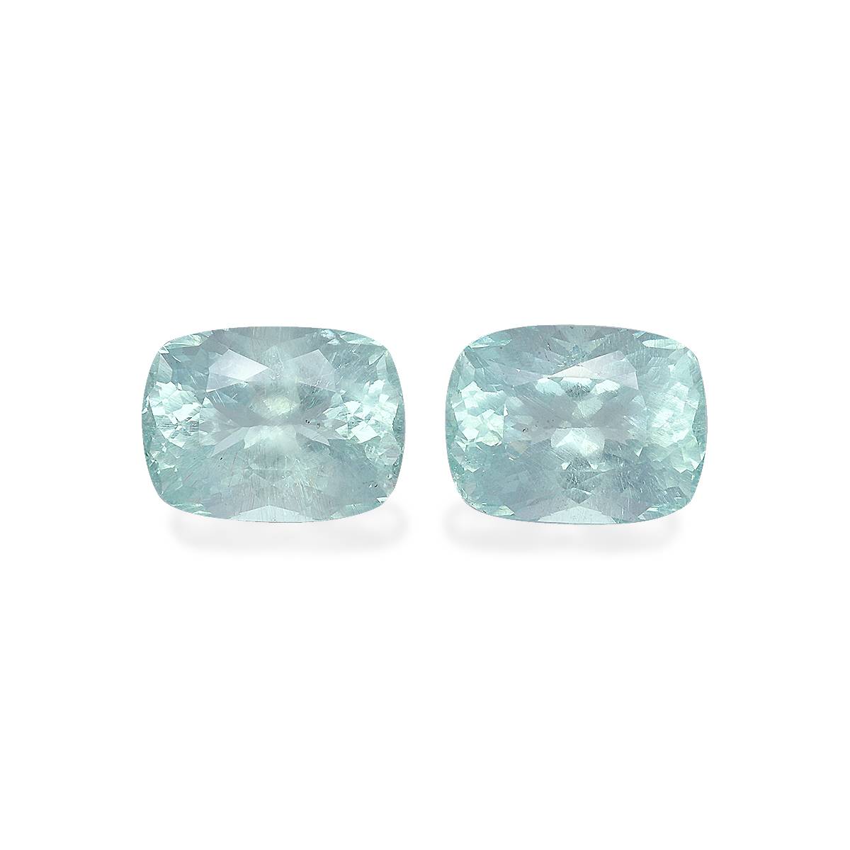 seafoam green aquamarine, 10.95ct cushion cut — main view