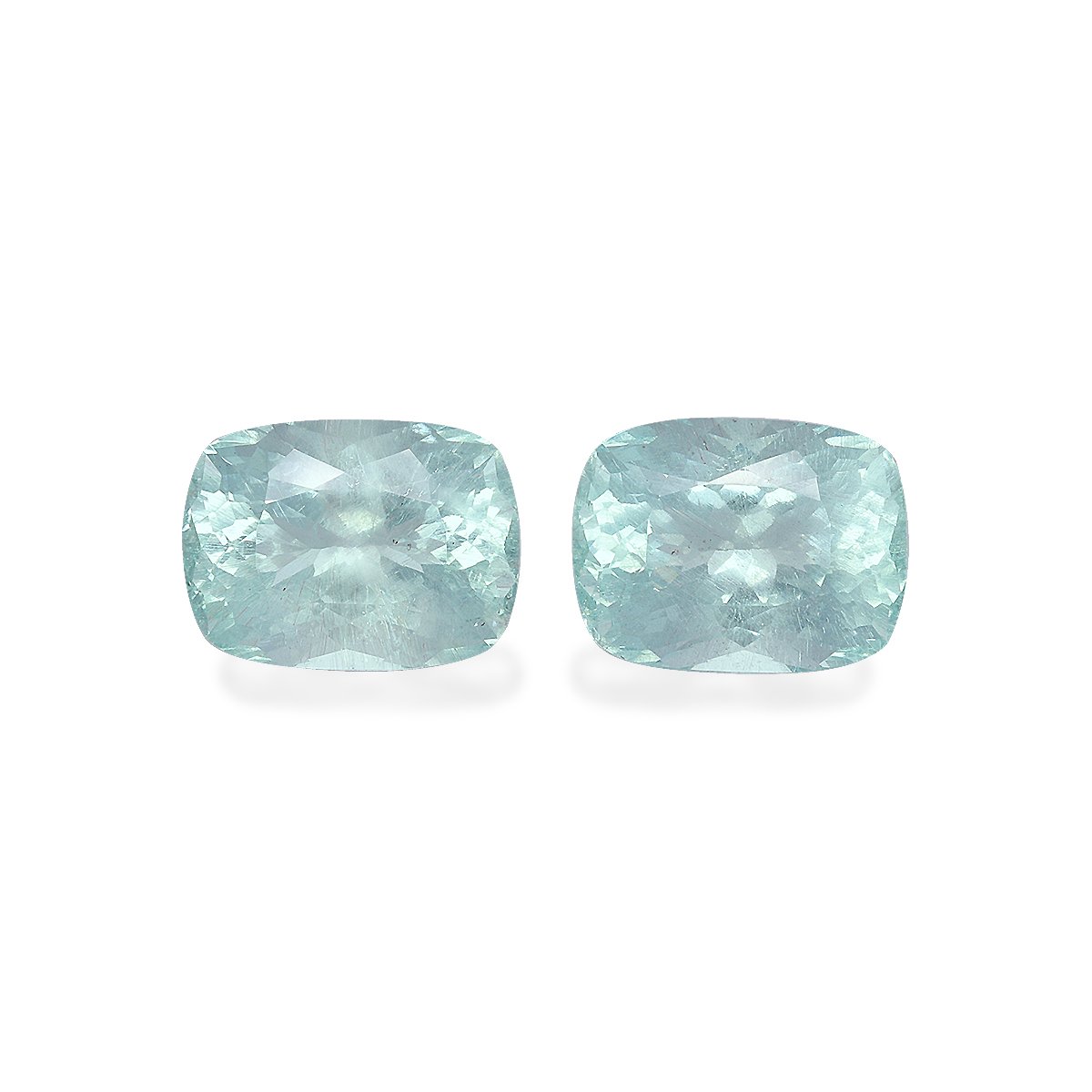 seafoam green aquamarine, 10.95ct cushion cut — main view