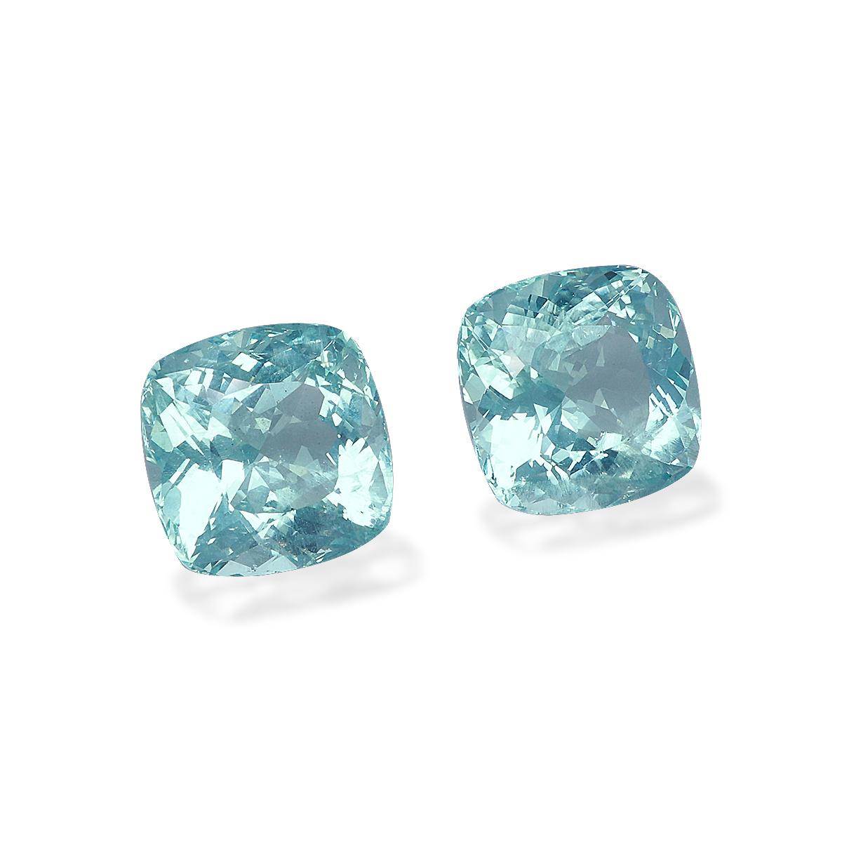 seafoam green aquamarine, 38.84ct cushion cut — view 3