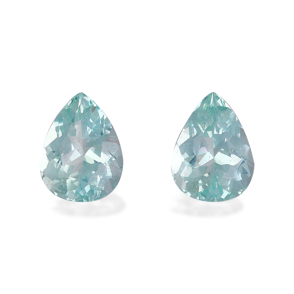 sky blue aquamarine, 7.29ct pear cut — main view