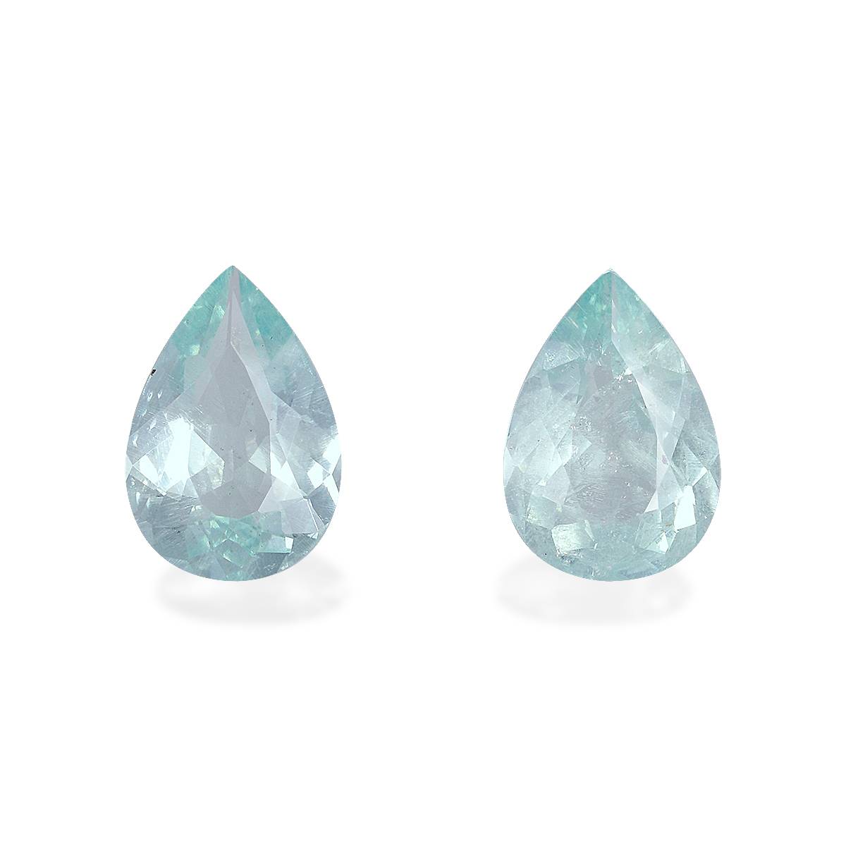 seafoam green aquamarine, 6.51ct pear cut — main view