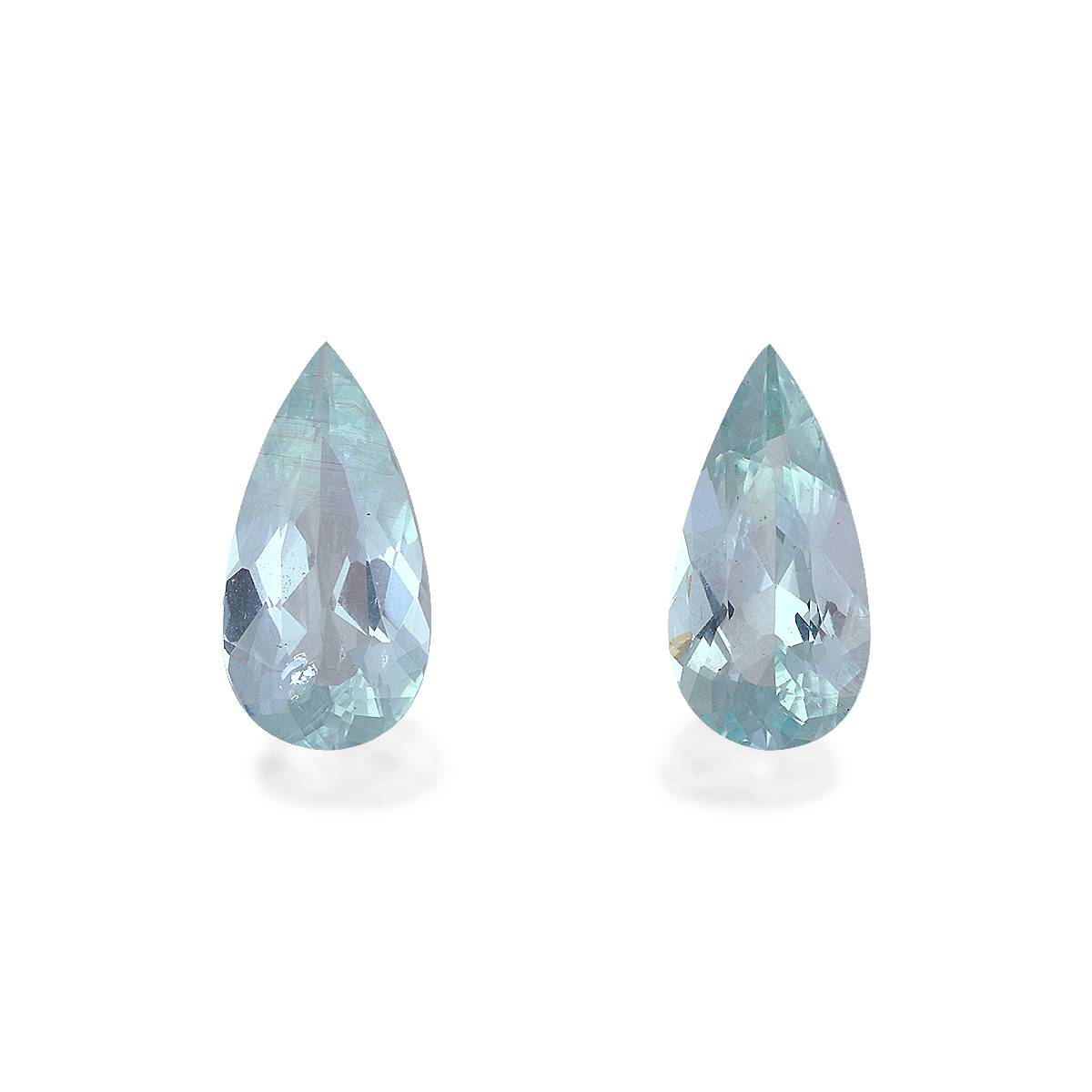 sky blue aquamarine, 4.1ct pear cut — main view