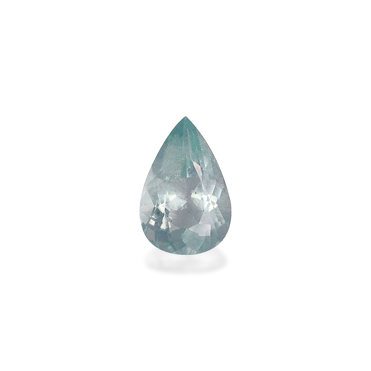 sky blue aquamarine, 2.45ct pear cut — main view